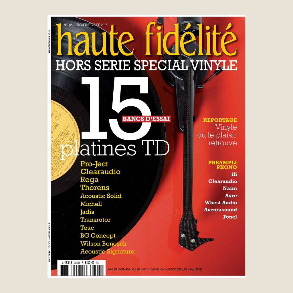 Couverture du hors-série Haute Fidélité n°205 - Janvier / Février 2015
