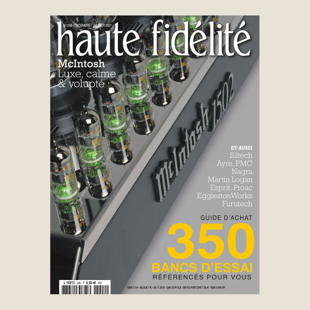 Couverture du magazine Haute Fidélité n°248 - Décembre / Janvier 2021